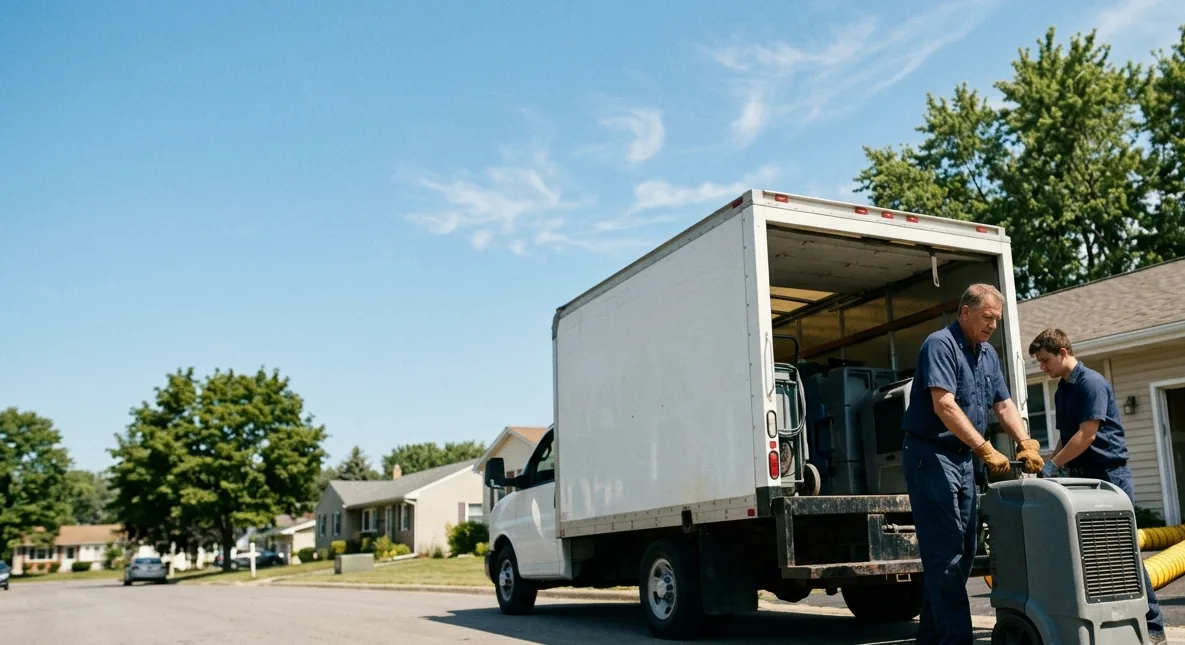 Water Damage Cleanup in Springfield, IL near me